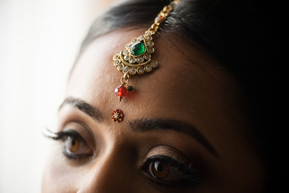 Indian Bride and Groom photographed in Dalton, GA by Dotson Studios.