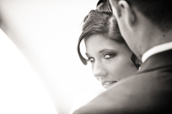 Bride and Groom photographed at Lee University near Cleveland, TN.